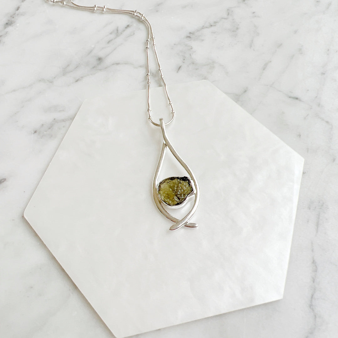 Moldavite Pendant