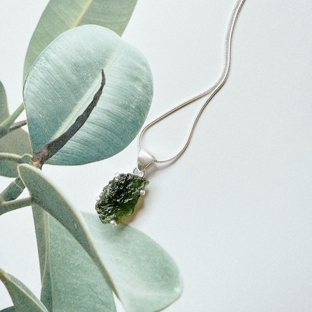 Moldavite Pendant