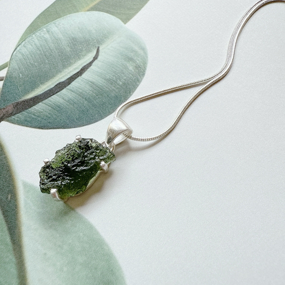 Moldavite Pendant