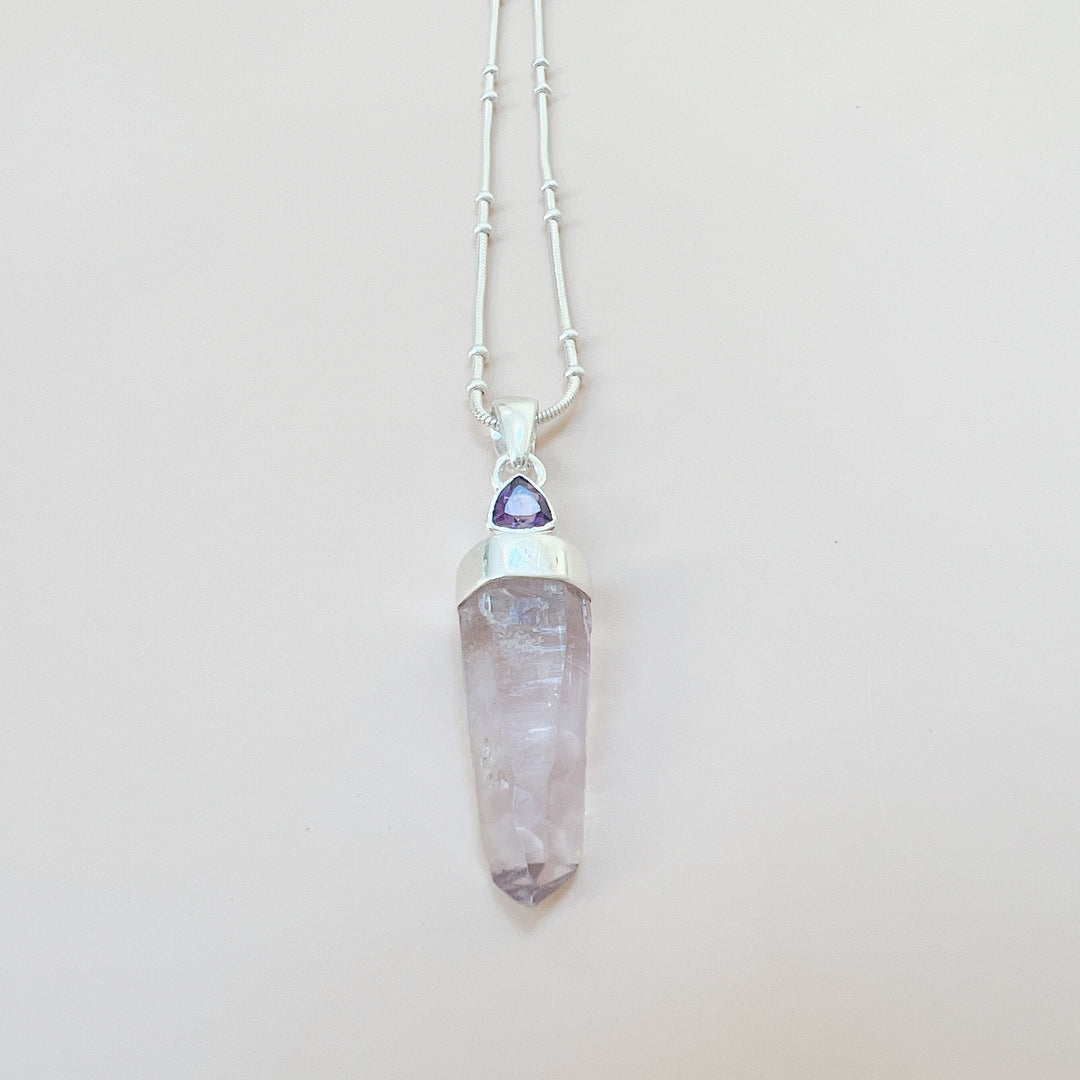 LAVENDER & AMETHYST PENDANT