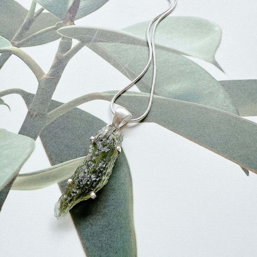 Moldavite Pendant