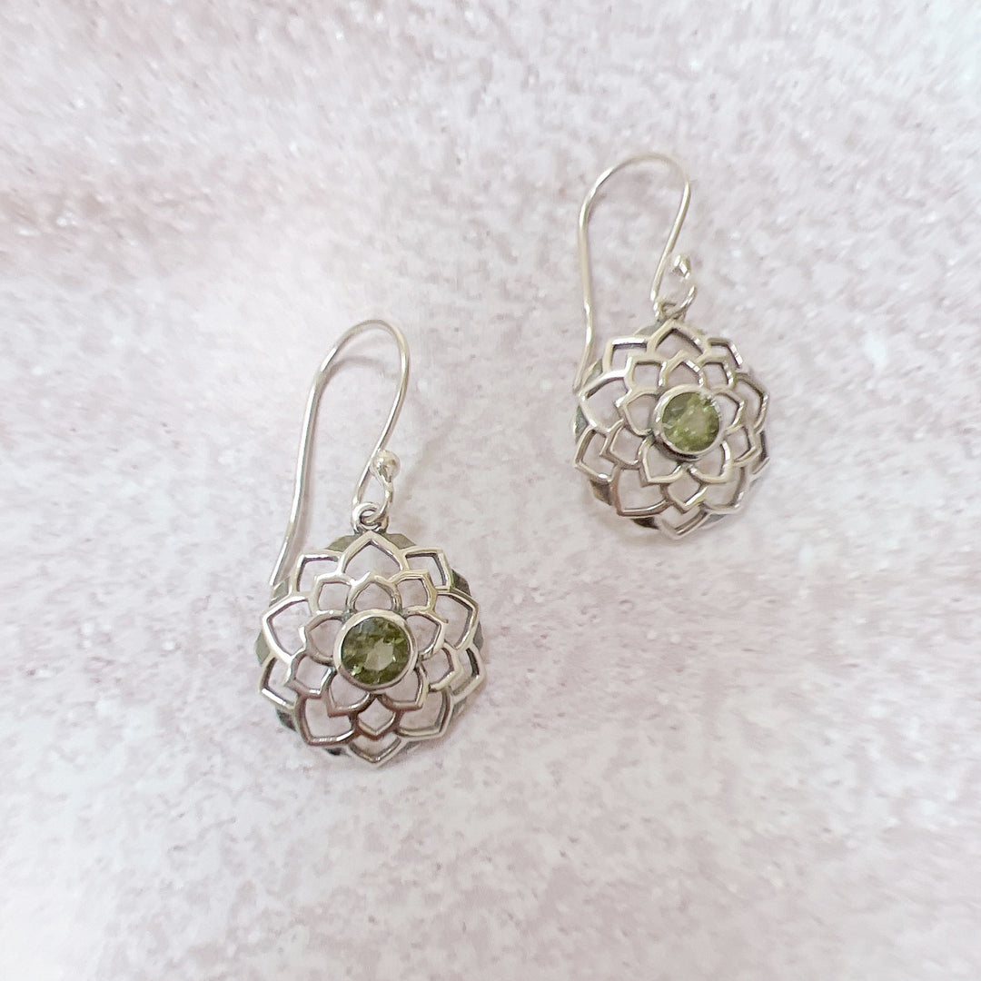 Moldavite Earrings