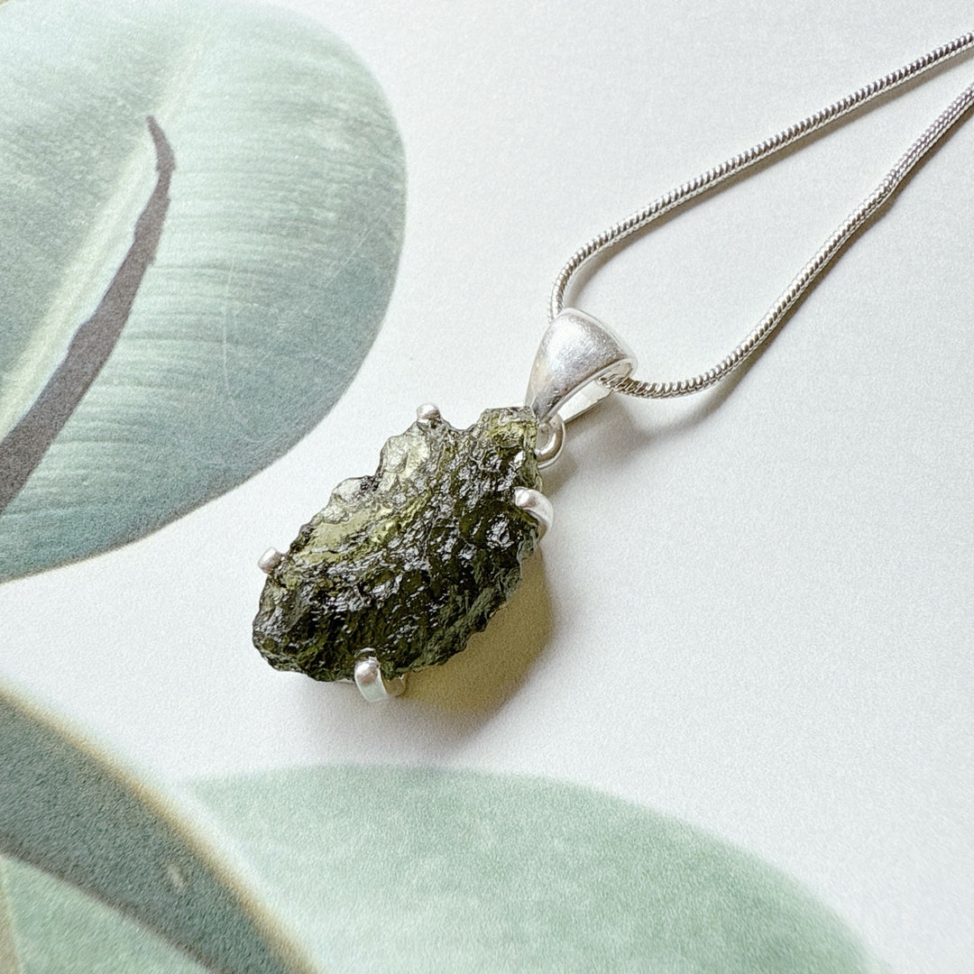 Moldavite Pendant