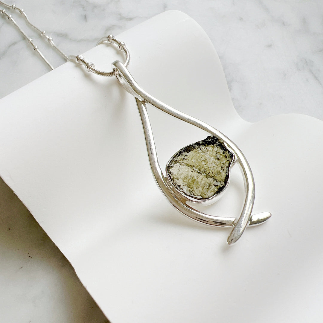 Moldavite Pendant