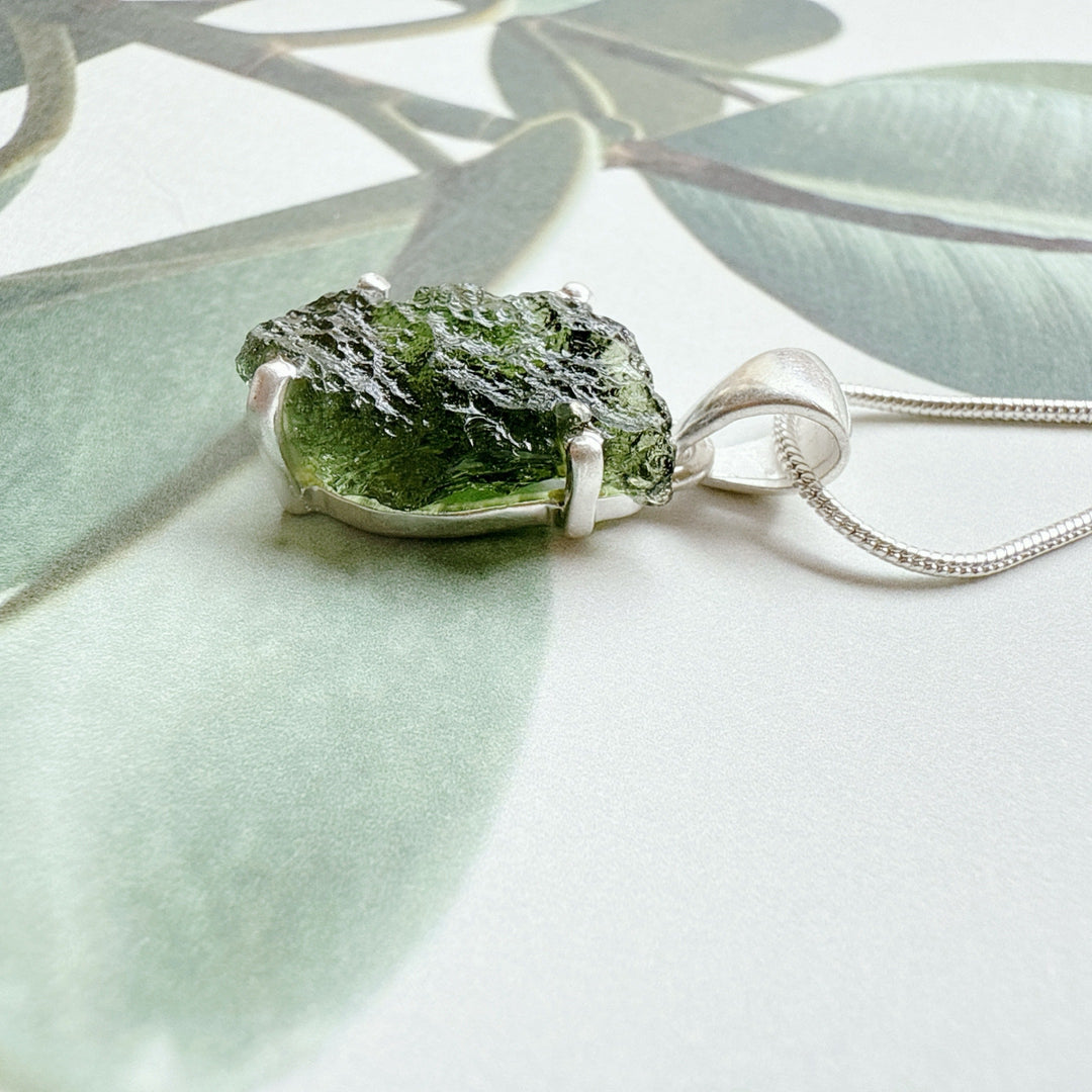 Moldavite Pendant