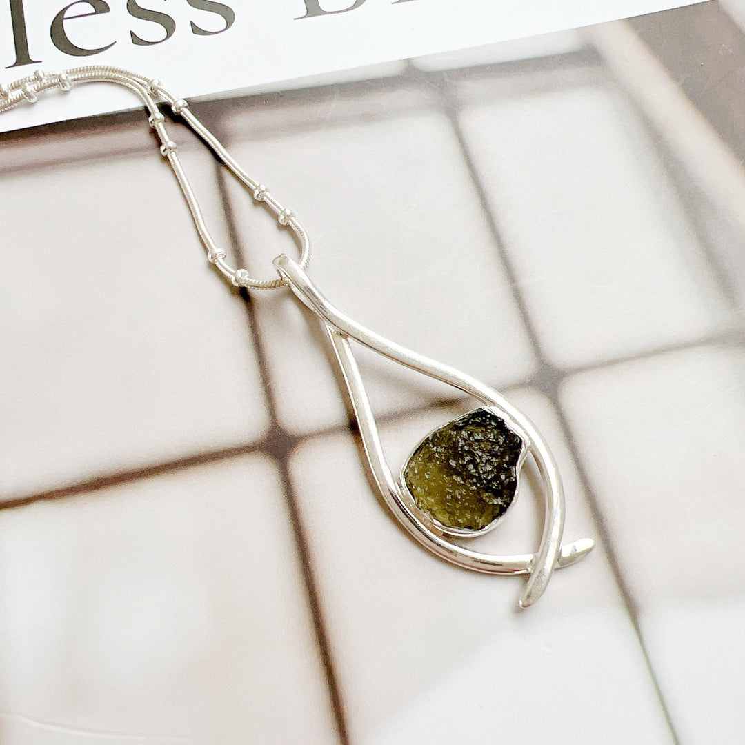 Moldavite Pendant