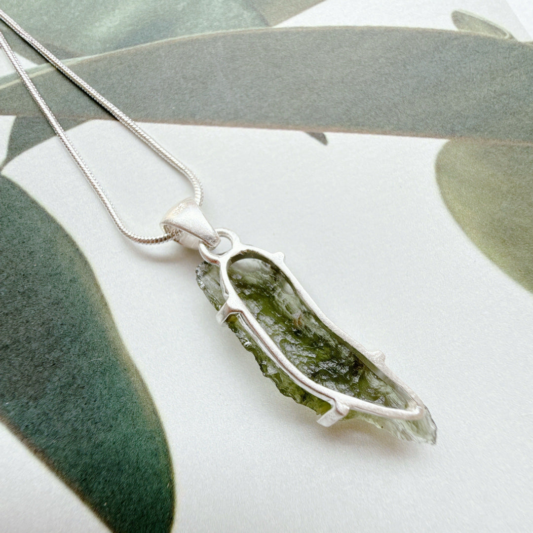 Moldavite Pendant