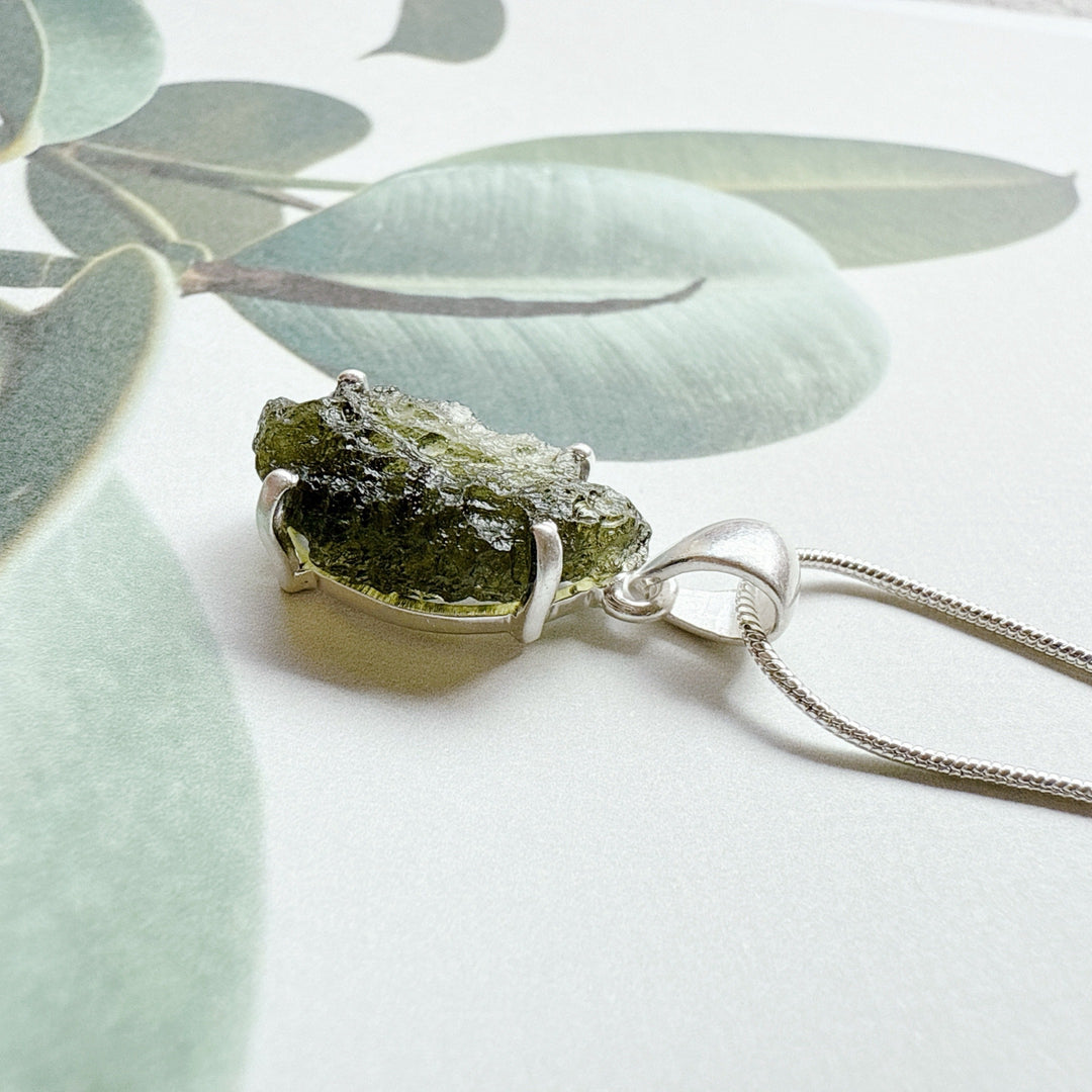 Moldavite Pendant