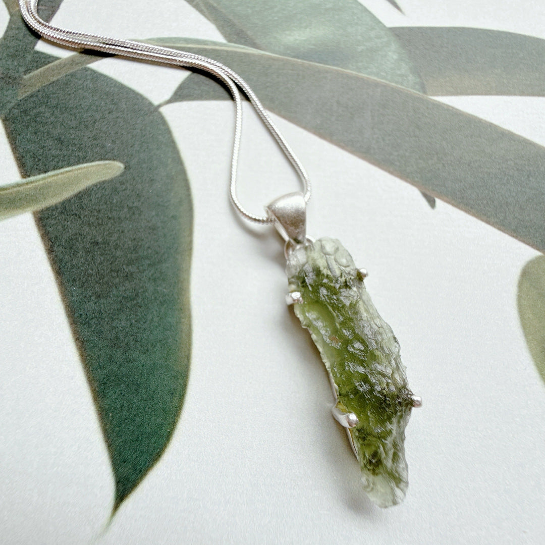 Moldavite Pendant