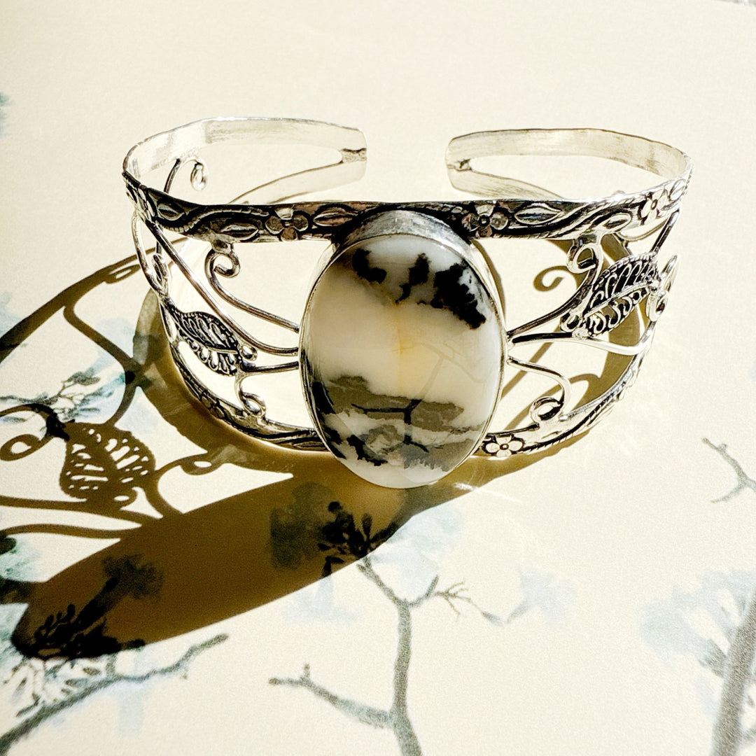 White Buffalo Turquoise Bangle