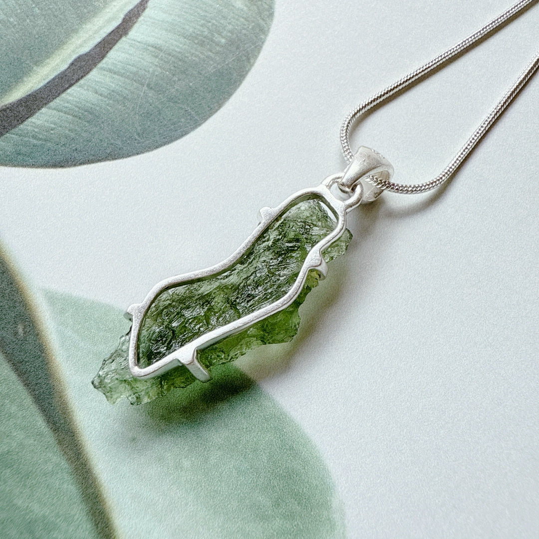 Moldavite Pendant