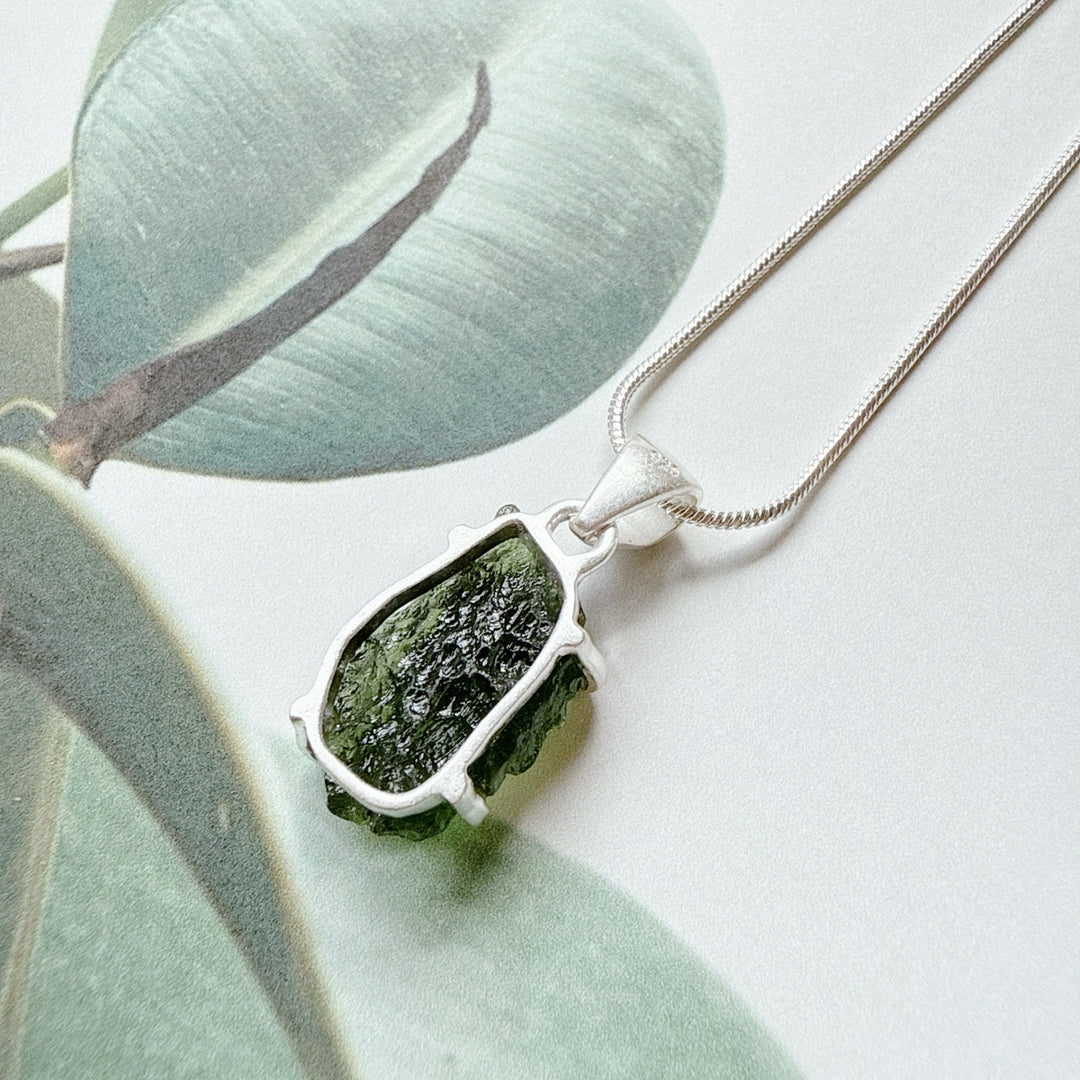 Moldavite Pendant