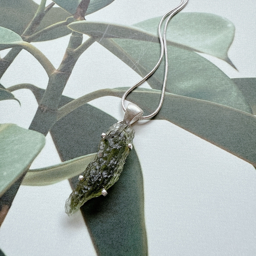 Moldavite Pendant